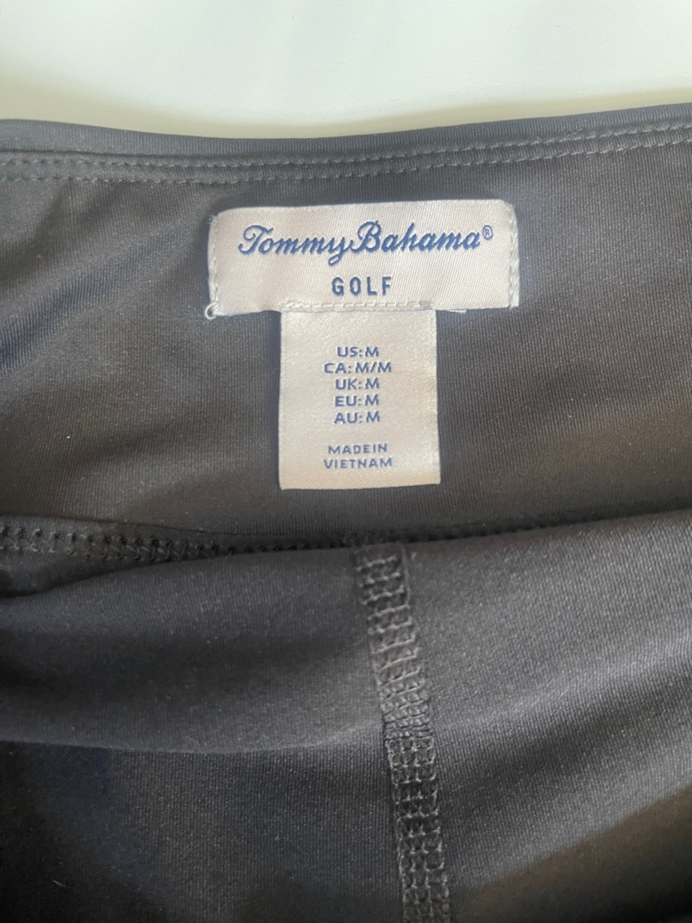 Tommy bahama golf Women's Black Athletic Skirt with Ruffle skort M - Picture 2 of 3